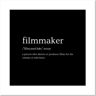 Filmmaker - Definition Posters and Art